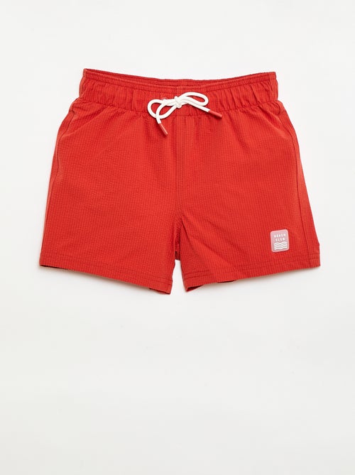 Bermuda da bagno effetto goffrato - Kiabi