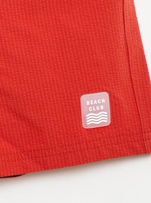 Bermuda da bagno effetto goffrato - Kiabi