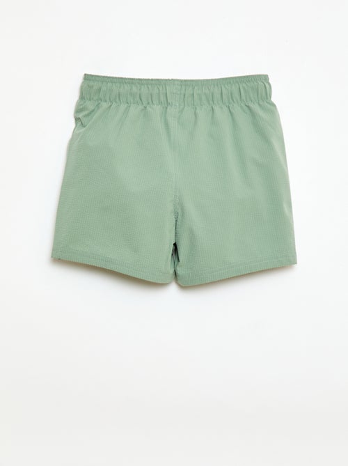 Bermuda da bagno effetto goffrato - Kiabi
