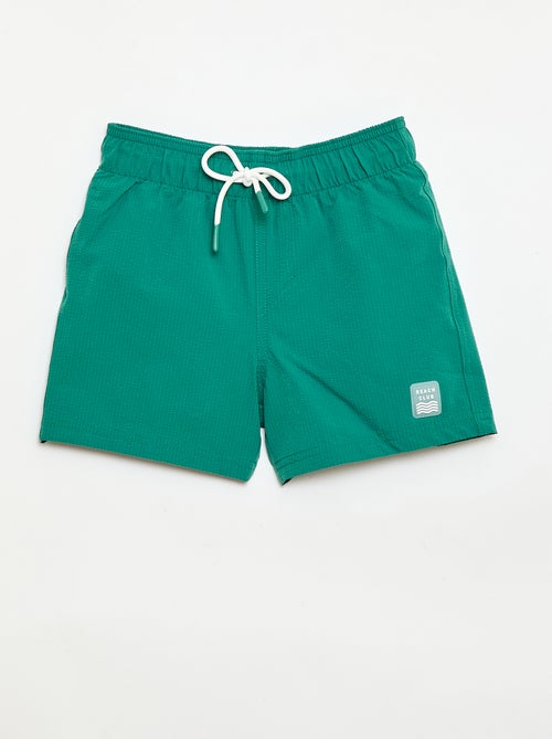 Bermuda da bagno effetto goffrato - Kiabi