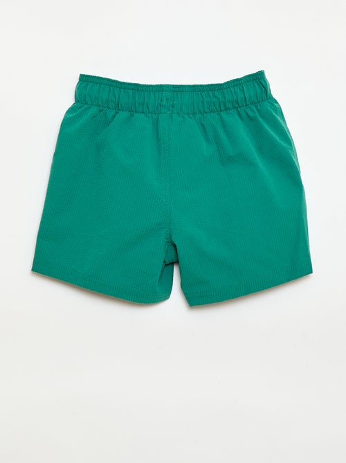 Bermuda da bagno effetto goffrato - Kiabi