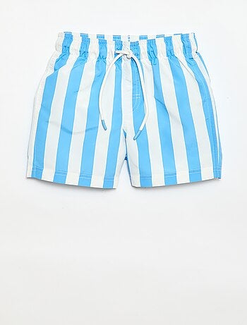 Bermuda da bagno stampato "mare" all-over