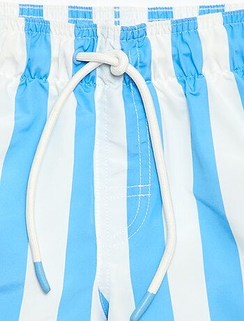 Bermuda da bagno stampato "mare" all-over