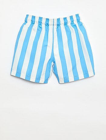 Bermuda da bagno stampato "mare" all-over