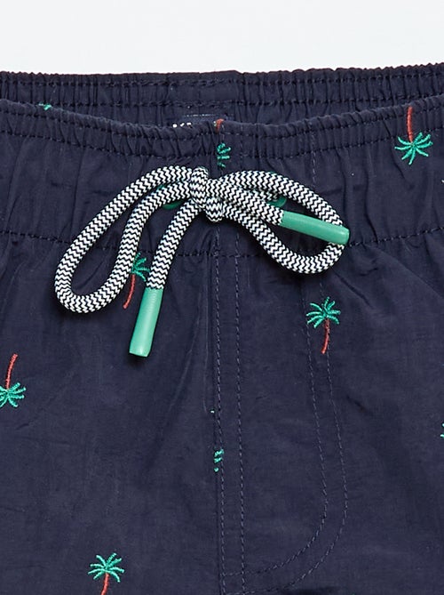 Bermuda da bagno stampato all-over tropicale - Kiabi