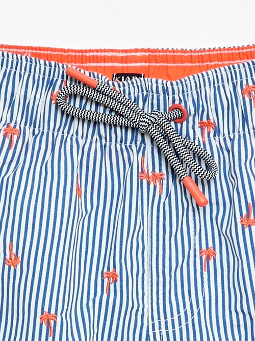 Bermuda da bagno stampato all-over tropicale - Kiabi