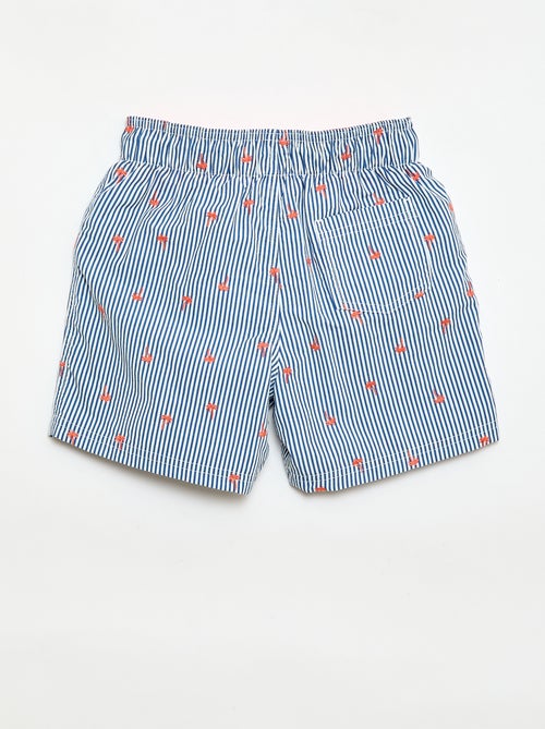 Bermuda da bagno stampato all-over tropicale - Kiabi