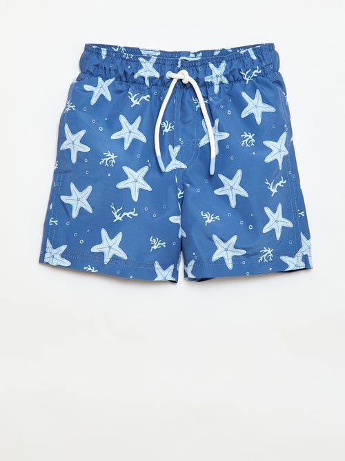 Bermuda da bagno stampato "mare" all-over - Kiabi