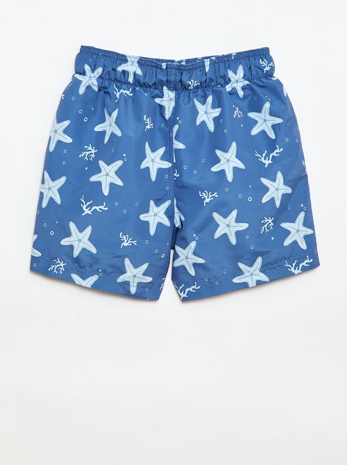 Bermuda da bagno stampato "mare" all-over - Kiabi