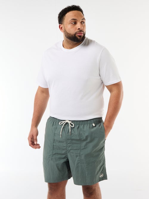 Bermuda da bagno tinta unita - Kiabi