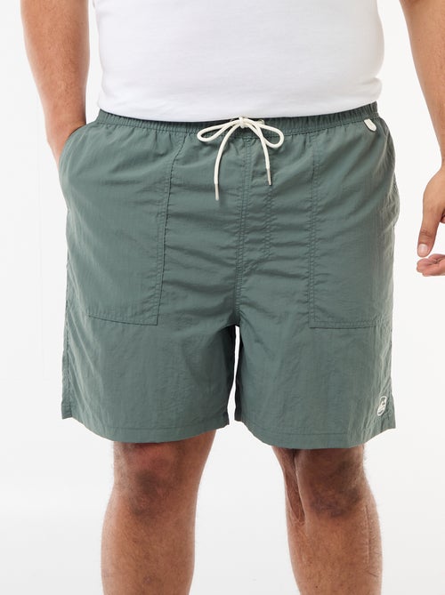 Bermuda da bagno tinta unita - Kiabi