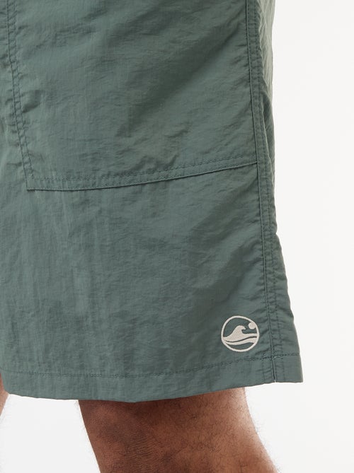 Bermuda da bagno tinta unita - Kiabi