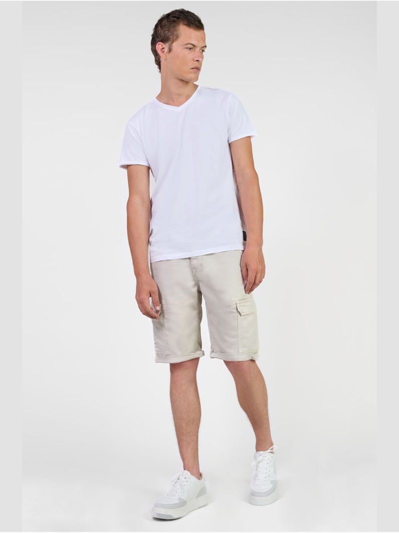 Bermuda DAMON Beige - Kiabi