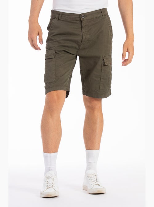 Bermuda Fibreflex®cargo fit FRANKY - Kiabi