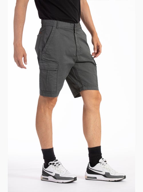 Bermuda Fibreflex®cargo fit FRANKY - Kiabi