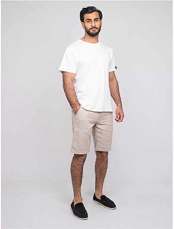 Bermuda in cotone slub BELKINO