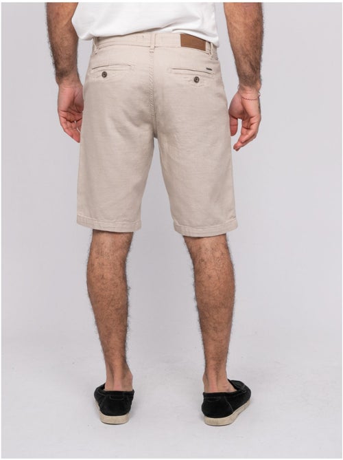 Bermuda in cotone slub BELKINO - Kiabi