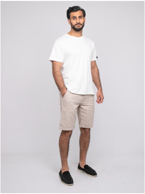 Bermuda in cotone slub BELKINO - Kiabi