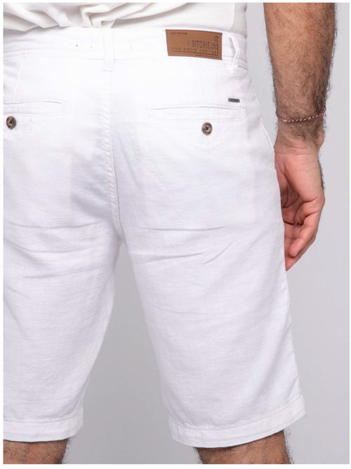 Bermuda in cotone slub BELKINO - Kiabi