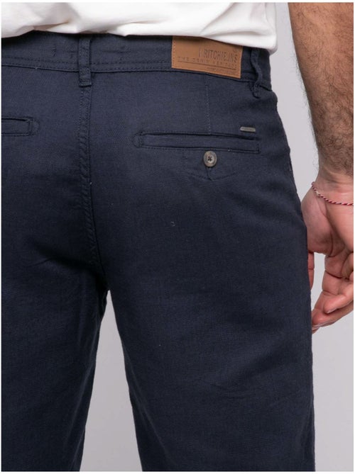 Bermuda in cotone slub BELKINO - Kiabi