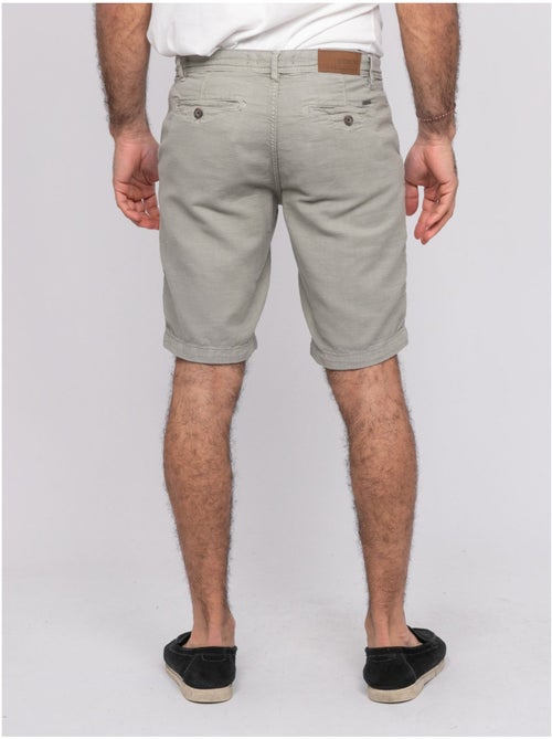 Bermuda in cotone slub BELKINO - Kiabi