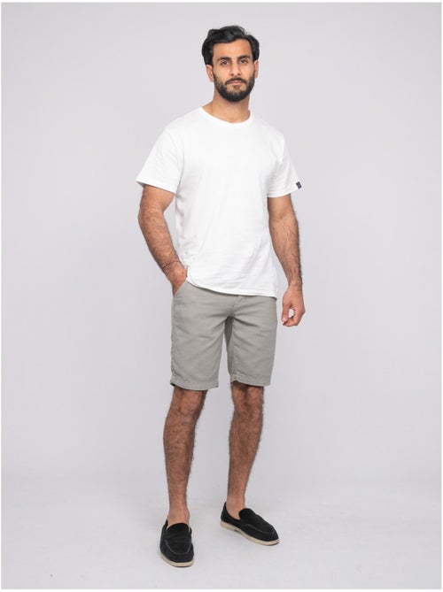 Bermuda in cotone slub BELKINO - Kiabi