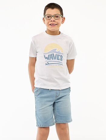 Bermuda in denim - Collezione facile da indossare