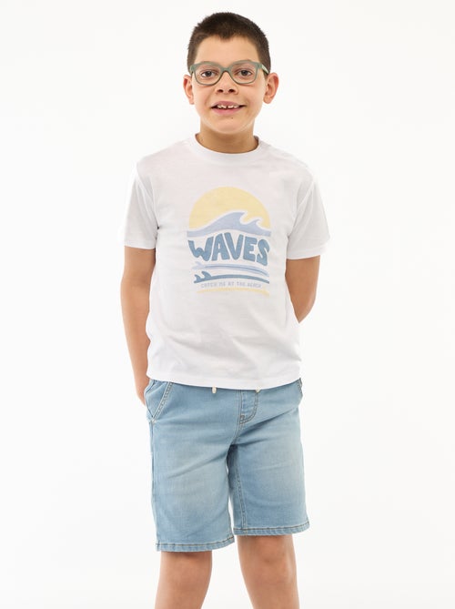 Bermuda in denim - Collezione facile da indossare - Kiabi