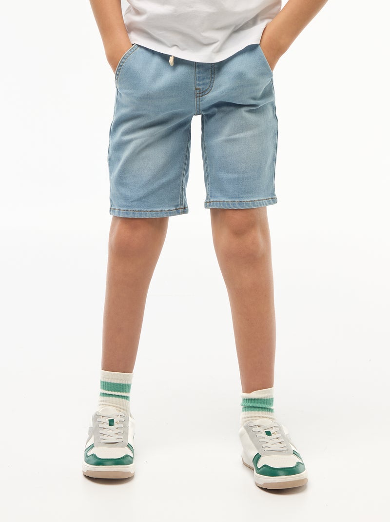 Bermuda in denim - Collezione facile da indossare Blu - Kiabi