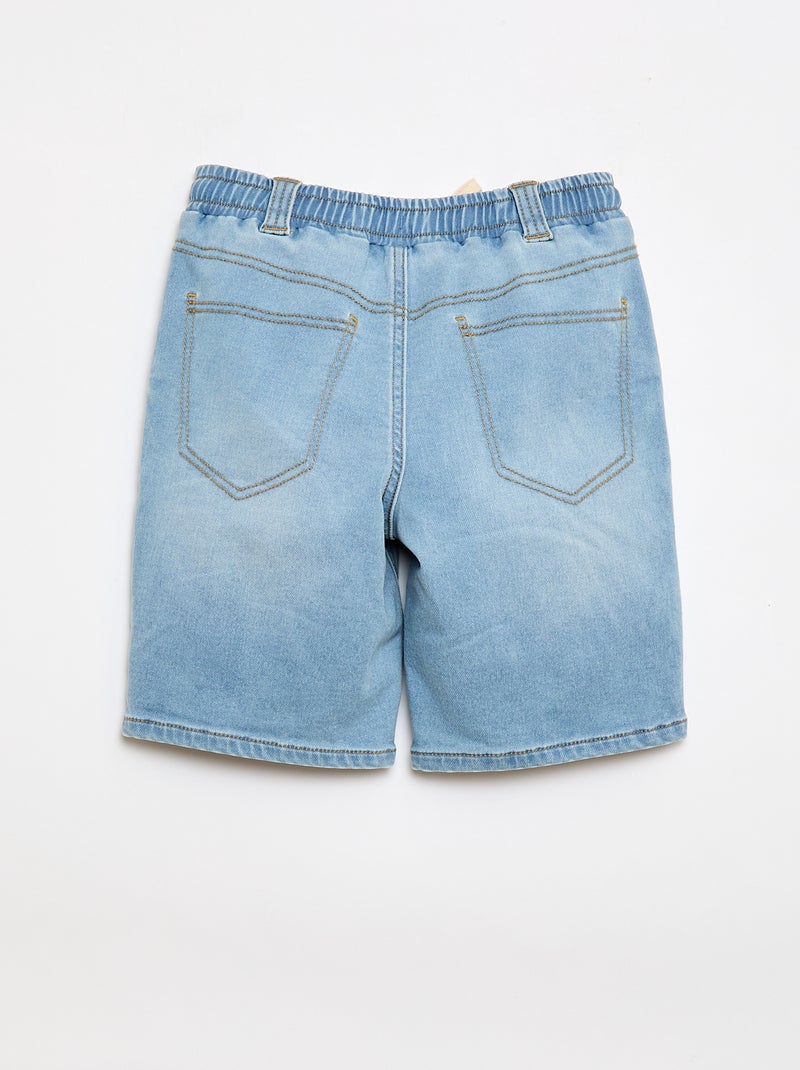 Bermuda in denim - Collezione facile da indossare Blu - Kiabi