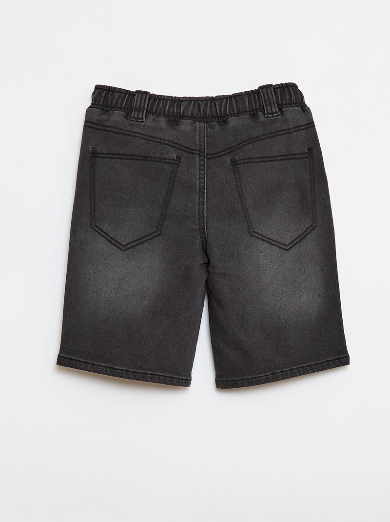 Bermuda in denim - Collezione facile da indossare Grigio - Kiabi