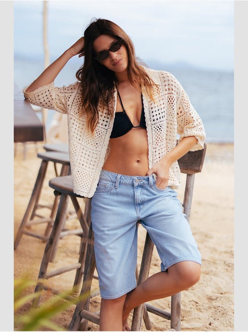 Bermuda in denim ABEILLE - Kiabi