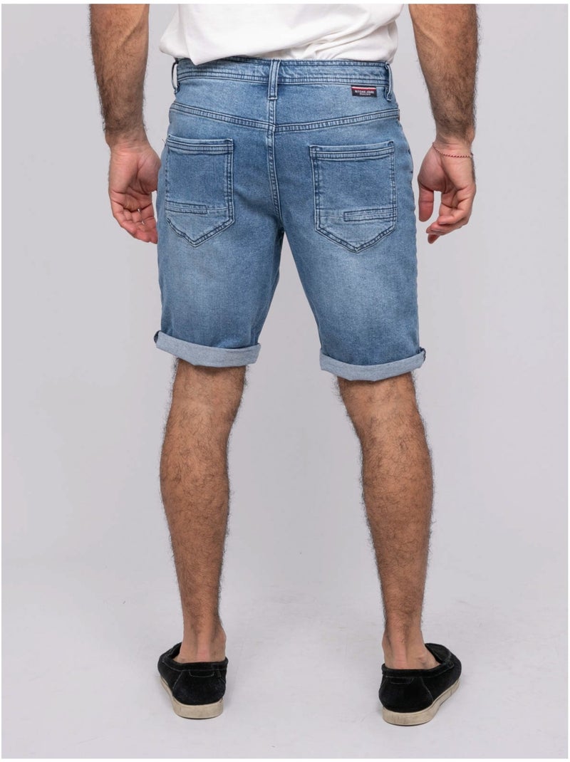 Bermuda in denim BADIM Blu chiaro - Kiabi