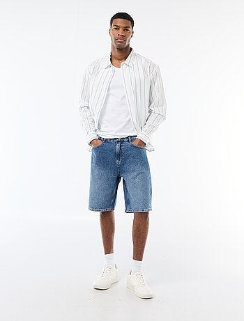 Bermuda in denim