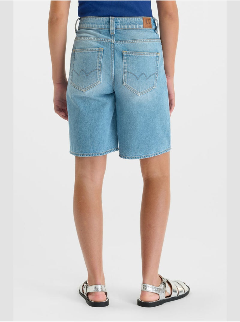 Bermuda in denim BOURDON Blu - Kiabi