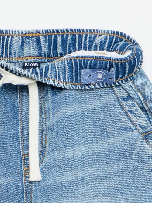 Bermuda in denim con coulisse - Kiabi