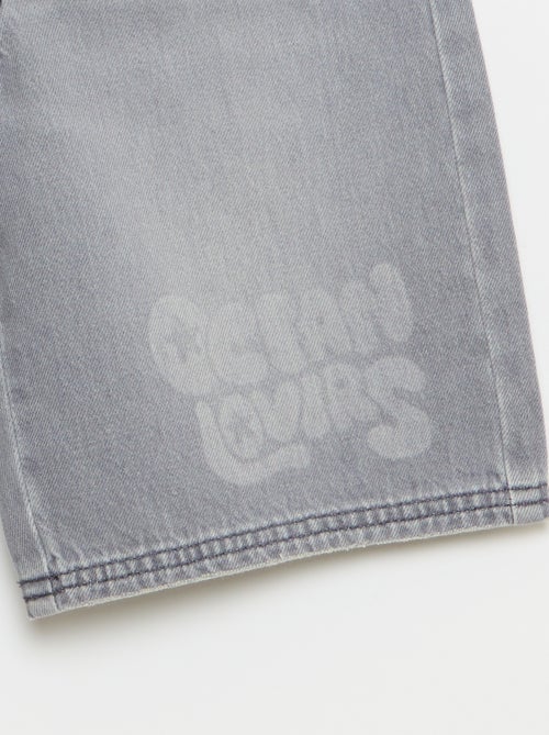 Bermuda in denim con coulisse - Kiabi