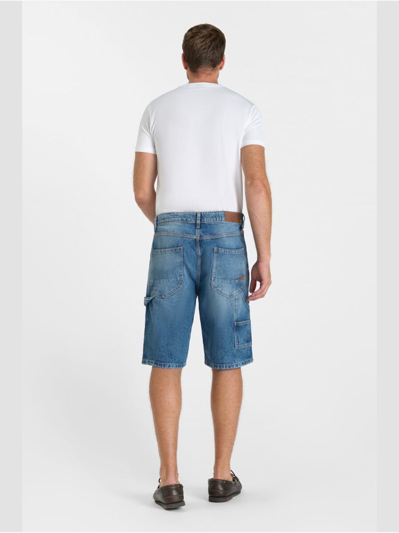 Bermuda in denim KUREL Blu - Kiabi
