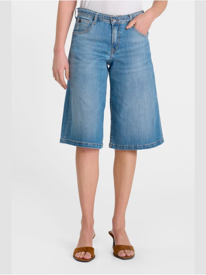 Bermuda in denim LAZARET Blu - Kiabi