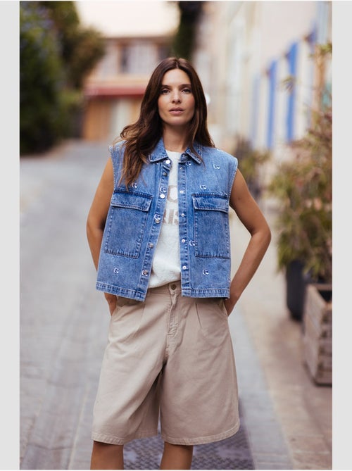 Bermuda in denim LOVA - Kiabi