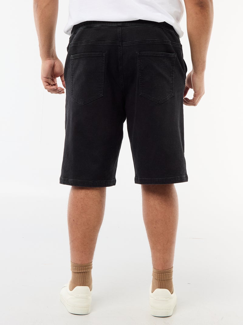 Bermuda in denim Nero - Kiabi