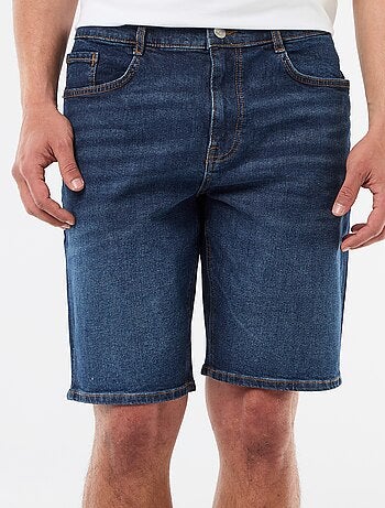 Bermuda in denim slim fit