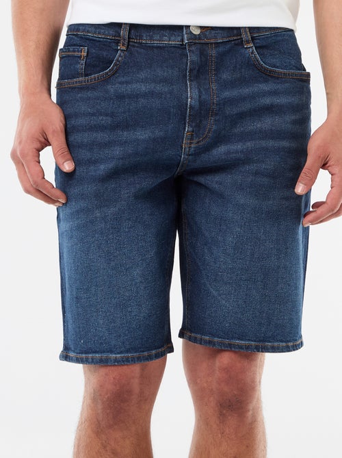 Bermuda in denim slim fit - Kiabi