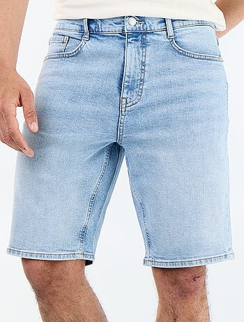 Bermuda in denim slim fit