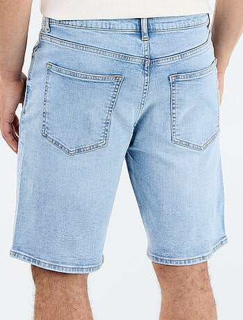 Bermuda in denim slim fit