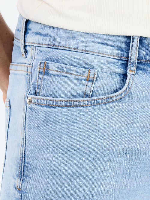 Bermuda in denim slim fit - Kiabi