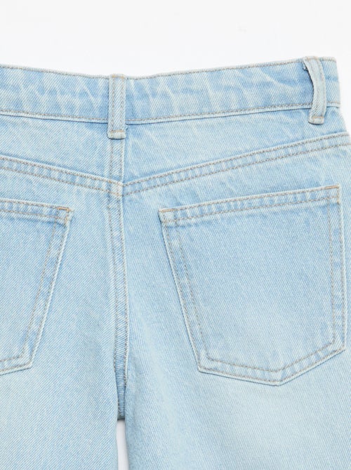 Bermuda in denim slim fit elasticizzato in cotone - Kiabi