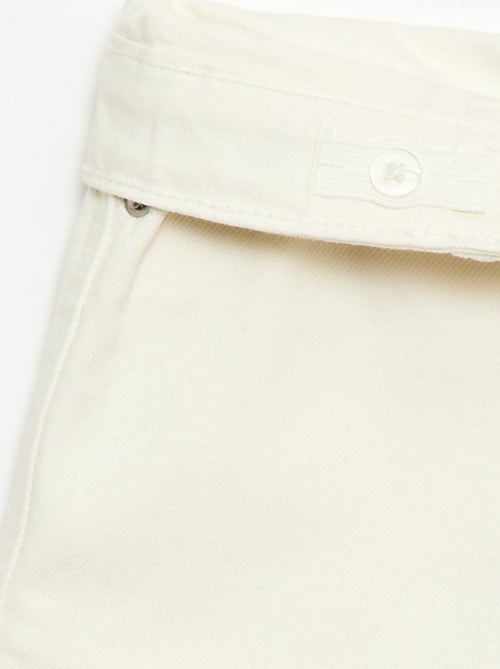 Bermuda in denim slim fit elasticizzato in cotone - Kiabi