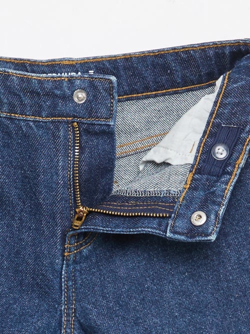 Bermuda in denim slim fit elasticizzato in cotone - Kiabi