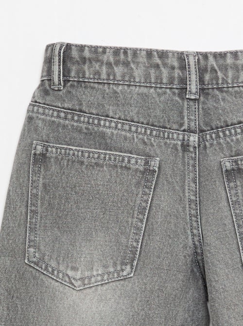 Bermuda in denim slim fit elasticizzato in cotone - Kiabi